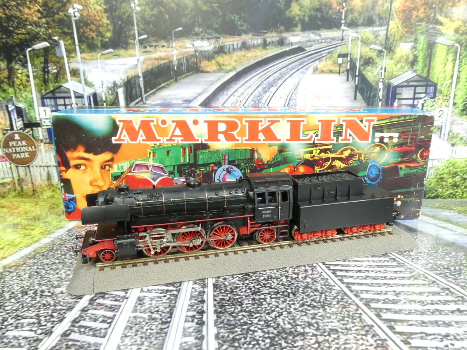 Märklin 3005 für 3-Leiter Gleichstrom - H0 - DB - Dampflok BR 23 - OVP - #D4320