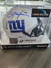Lawrence Taylor Lunar Eclipse Mini Helmet  Autographed BECKETT COA