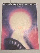 1980 Cannes Film Festival Official Program (May 9-23, 1980) 33rd Annual **RARE**