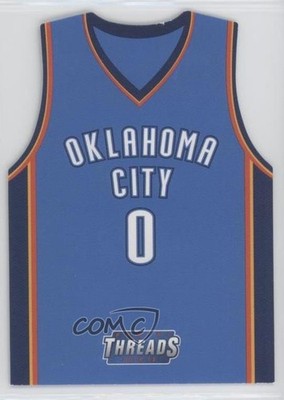 2014-15 Panini Threads Team Threads Die-Cut Russell Westbrook #52 2h4
