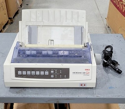 Oki Data Microline 320 Turbo GE7000A Parallel Dot Matrix 9-Pin Printer 