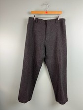 Unbranded Wool Vintage Talon Zip Grey Hunting Outdoor No Tags Size 34 x 29