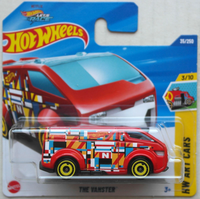Hot Wheels The Vanster Rot Hw Art Cars Neu/Ovp Van Mattel Kleinbus Transporter
