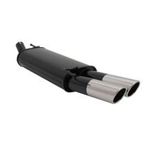 Novus Sportauspuff für VW Golf 3 / Golf 4 Cabrio 2x76mm SR-Design