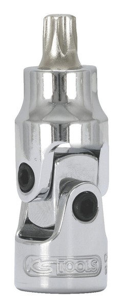 "Ks Tools 1/4\" Chromeplus Gelenk-Bit-Stecknuss Torx, T8 - 917.1491"-image