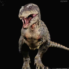 Statuetta leggendario dinosauro Tyrannosaurus Rex Kiss Island Rebor 1/35