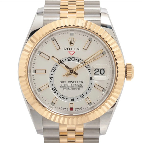 Rolex Sky-Dweller 336933 SS×YG SS×YG AT Intense white dial