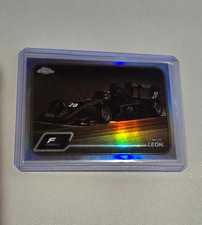 2024 Noel Leon Topps Chrome F1 #133 Sepia Refractor