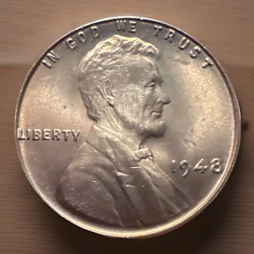 1948-P Red Gem BU Lincoln Wheat Cent “Best Value on eBay" See Pics 1747