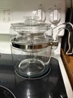Vintage PYREX 9 Cup Glass Percolator Coffee Pot Flame Ware COMPLETE