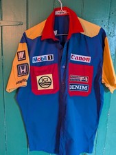 Sir Frank Williams Personal Owned F1 Team Shirt 1985 Williams Honda Rare