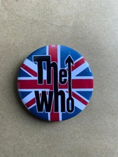 Image of the Who - Classic Arrow Flag Logo Pin Badge LOW STOCK