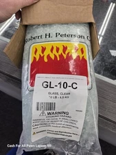 Peterson CLEAR Reflective Fire Glass 10lbs - GL-10-C FIREPLACE