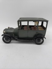 1915 Ford Model T Deluxe Green Tin Toy Made In Japan