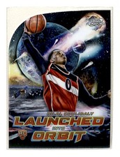 2023-24 Topps Chrome Cosmic Launched Into Orbit Bilal Coulibaly RC Washington