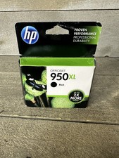 NEW Genuine HP Ink 950XL Black OfficeJet Pro 8100 8110 8600 OEM Exp 1/2016