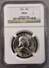 1951 Franklin Proof Half Dollar 50c NGC PF65
