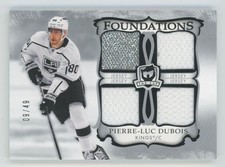2023-24 UD The Cup Foundations Quad Jersey Pierre-Luc Dubois 09/49 #F-PD