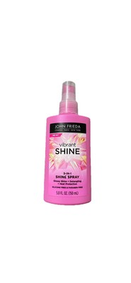 John Frieda 3-In1 Vibrant Shine Spray / Detangler / Heat Protection / Argon Oil 