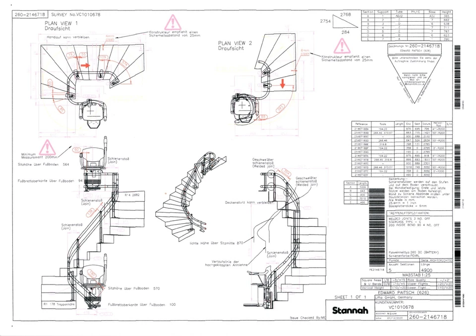 Lifta Treppenlift gebraucht Avantgarde 6000 - Bild 4 von 4