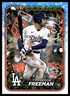 Freddie Freeman 2024 Topps Holiday #H56 Dodgers MLB READ FREE SHIP AutographDen