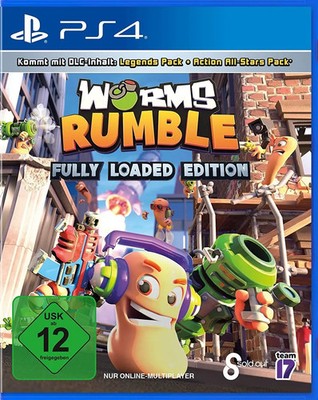 Worms Rumble - Fully Loaded Edition (PS4) | Deutsch | Blu-ray | 2021