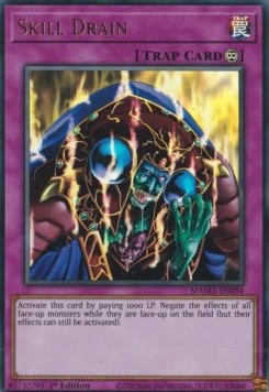 YuGiOh Skill Drain MAMA-EN094 Ultra Rare Englisch Excellent 1st
