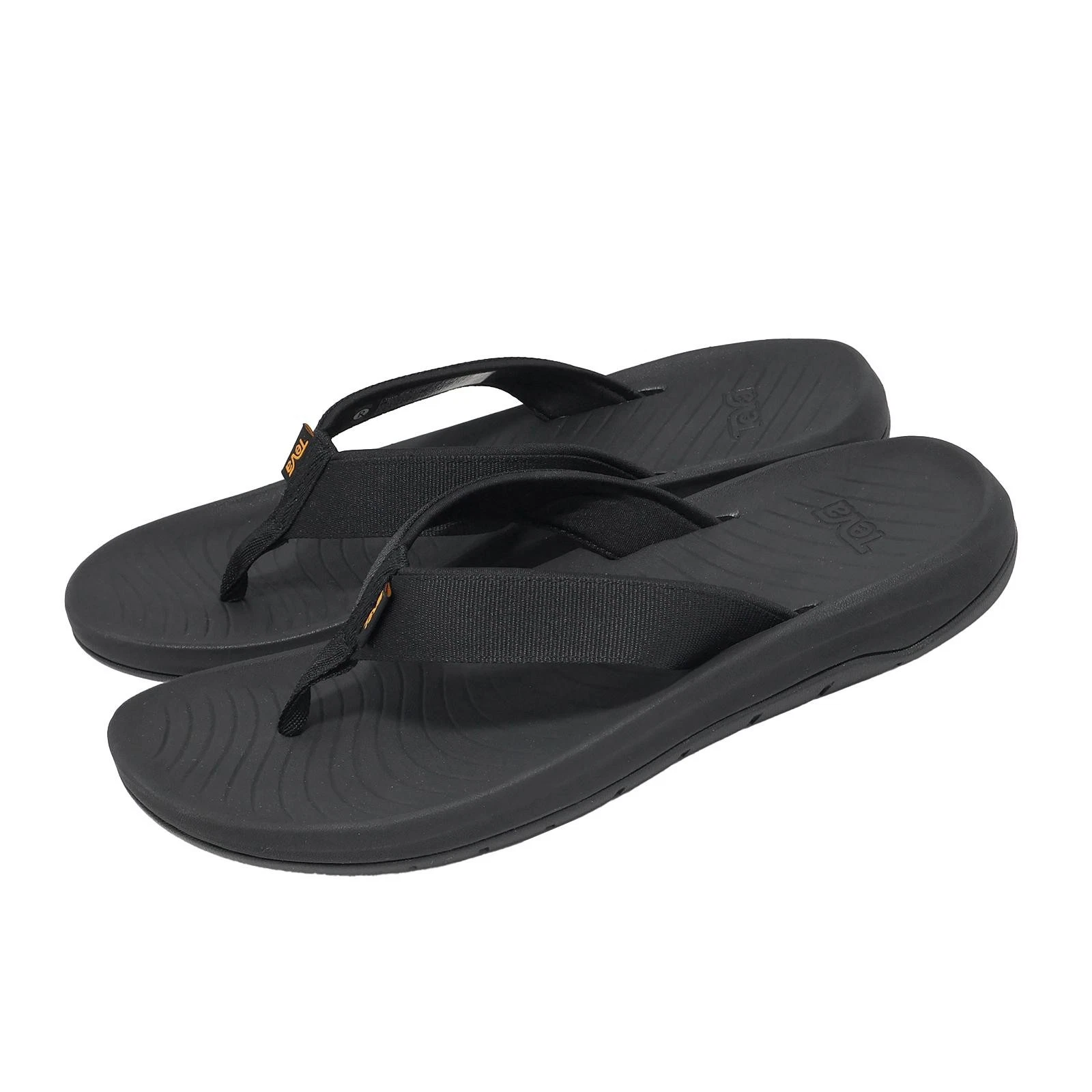 Teva M Hurricane Flip Black Men Casual Lifestyle Flip-Flops Sandal 1169492-BLK