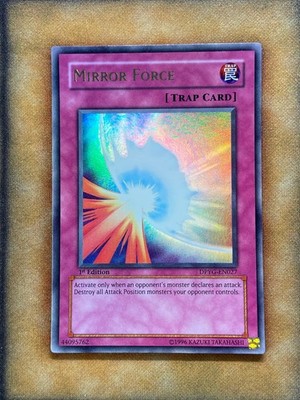 Yugioh Mirror Force DPYG-EN027 Ultra Rare 1st Ed NM | eBay