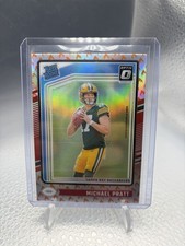 2024 Panini Optic Rated Rookie 🔥 Michael Pratt #280 (RC) Flames Emoji Prizm SP