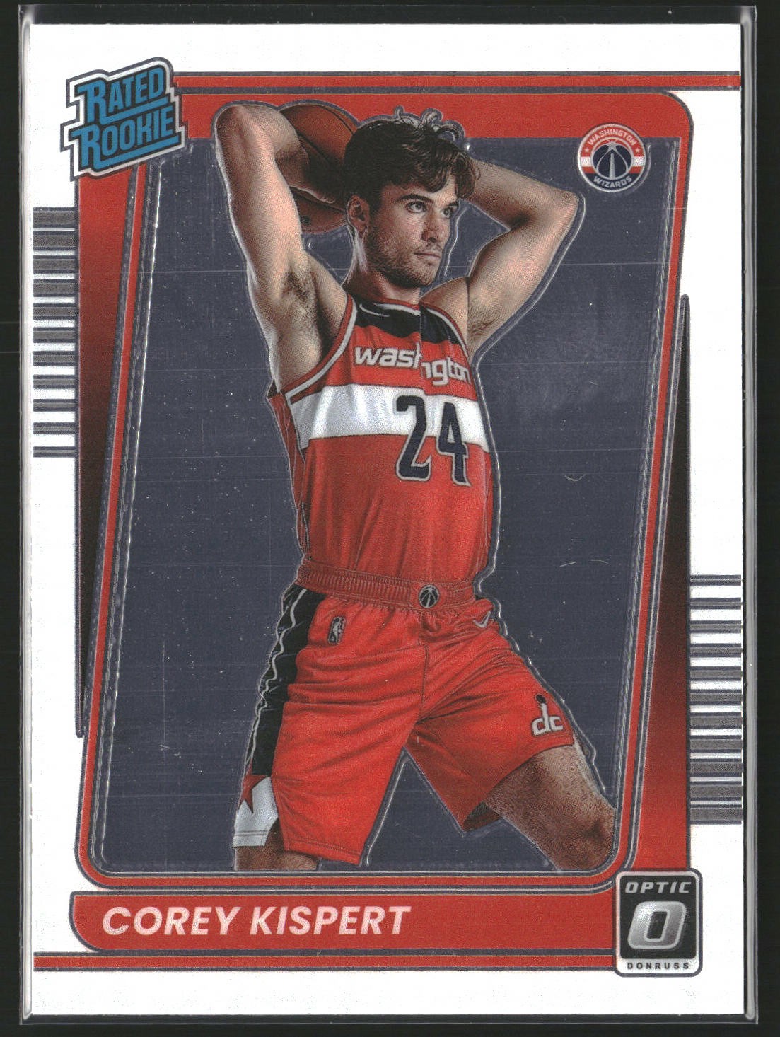 Corey Kispert 2021-22 Donruss Optic #183 RC Washington Wizards