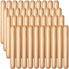 Boao 20 Pcs 8 Inch Music Rhythm Sticks for Kids 8 inches x 0.8 inches, Wood