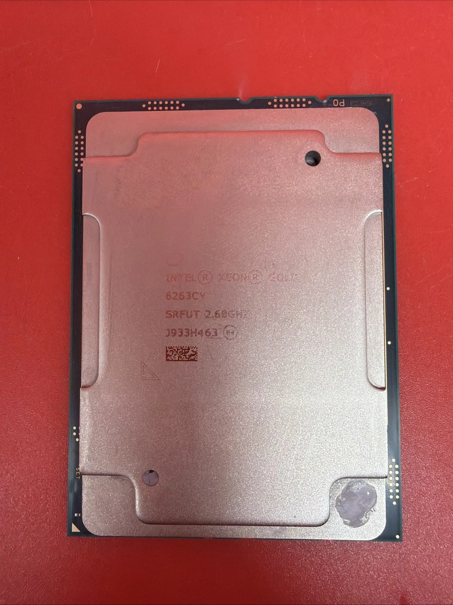 Processeur Intel Xeon Gold 6234 3.3GHz 8 Cœurs Socket LGA3647 - SRFPN Occasion