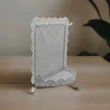 Claire's Kids' Wall Jewelry and Earring Hanging Accessory Holder Y2K Mesh Metal