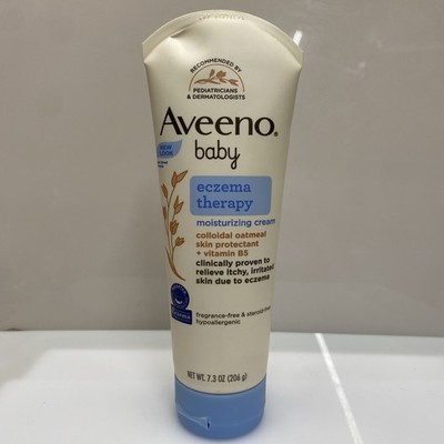 Aveeno Baby Eczema Therapy Moisturizing Cream, Natural Colloidal Oatmeal 7.3 Oz