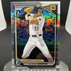 2024 KONNOR GRIFFIN TRUE ROOKIE CARD 1st Bowman Draft - Chrome BDC-22 Refractor