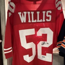 Patrick Willis San Francisco 49ers Signed Jersey Beckett Authenticated