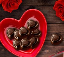 DOVE-DARK CHOCOLATE HEARTS SHAPE INDIVIDUALLY WRAPPED-LIMITED VALUE BULK BAG-NOW