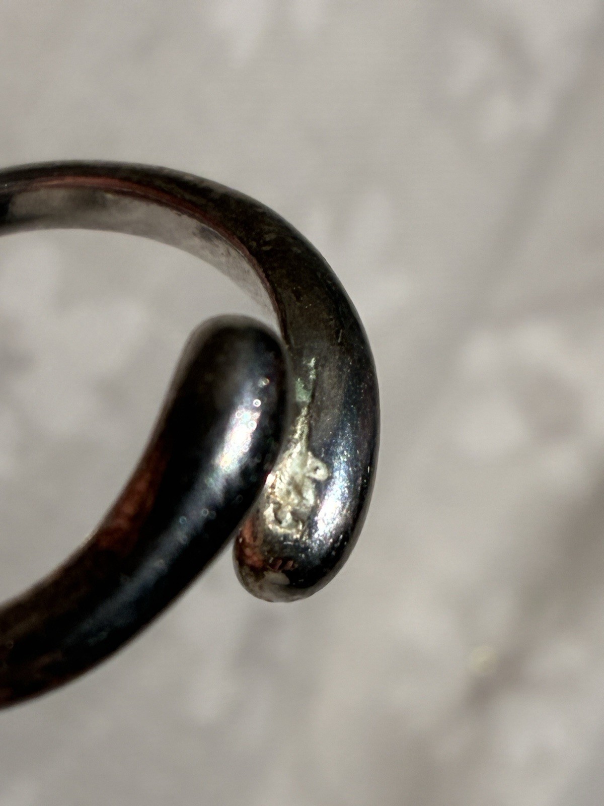 Sterling Silver Teardrop Ring Adjustable Size - image 4