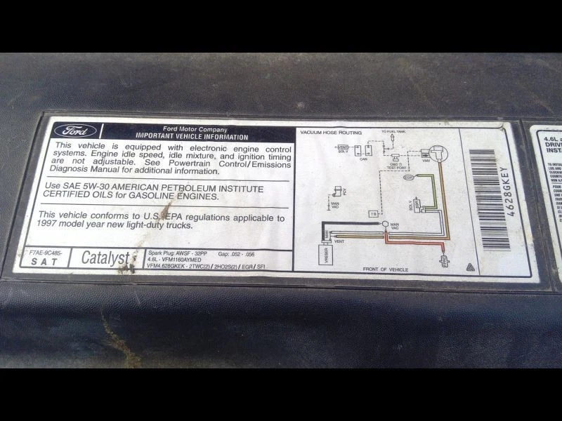 Estojo de transferência Warner 1356 manual compatível com 92-97 Ford F150 Pickup 3879602 - Imagem 2 de 4