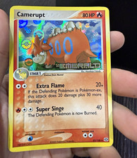 The Pokémon Company Camerupt 23/106 EX Emerald Reverse Holo English 80 HP Unc on eBay