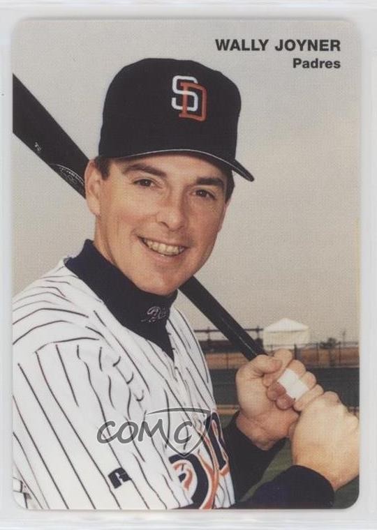 1996 Mother's Cookies San Diego Padres Stadium Giveaway Wally Joyner #3 0f6k