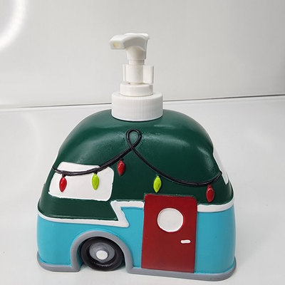 #ad #ad Tinseltown Lotion Hand Pump Christmas RV Travel Trailer Vintage Camper Vibe Cute $9.99