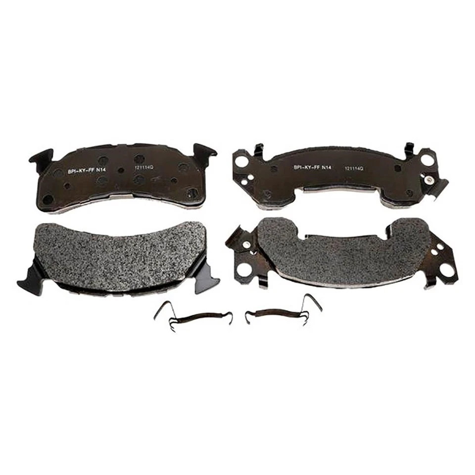 Front Kit Brake Rotor and Hub & Metallic Brake Pads For 1979-1986 Chevrolet C20 - Image 2 of 4