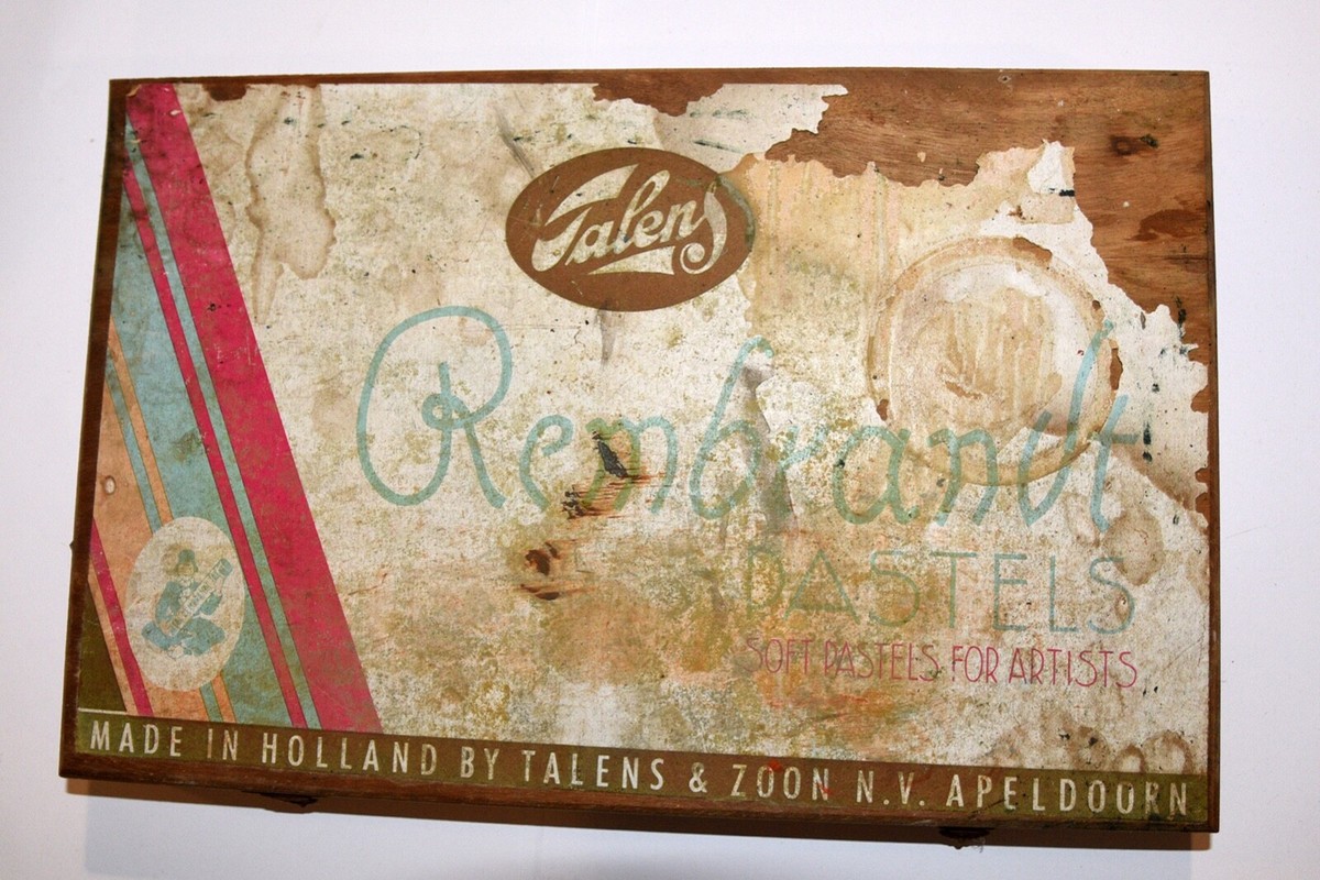 Vintage Talens REMBRANDT SOFT PASTELS For Artists Boxed | eBay