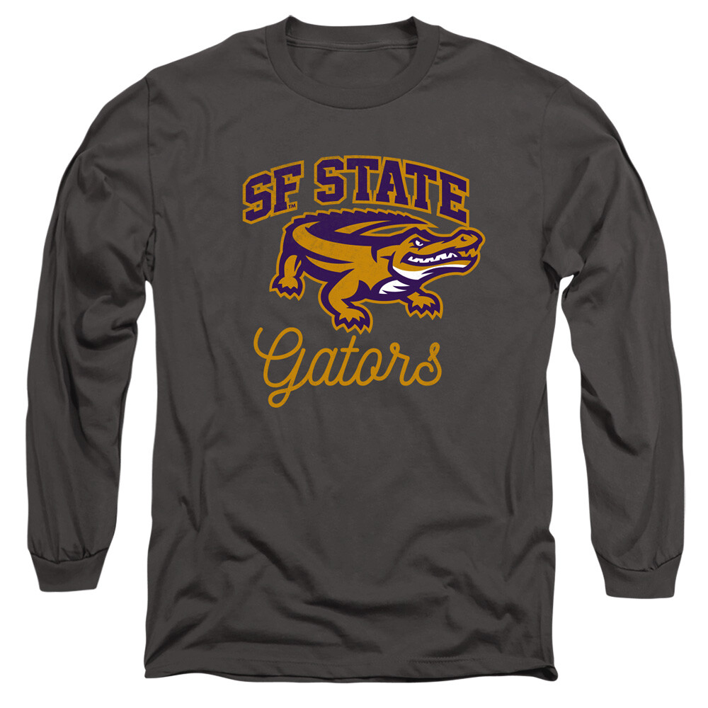 Men's San Francisco State University Official SFSU Gators Logo Unisex Adult T Shirt White X Large