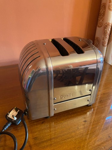 dualit 2 slice toaster stainless steel vgc - Picture 2 of 4