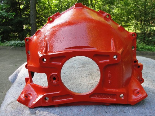 1960-72 CHEVROLET GMC TRUCK 3 & 4 SPEED CAST IRON MANUAL BELL HOUSING #3815891.