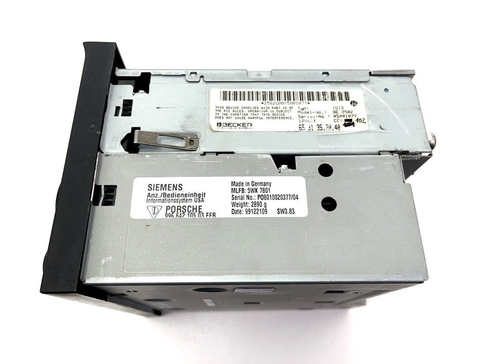 2000 PORSCHE 911 CARRERA 996 PORSCHE COMMUNICATION MANAGEMENT PCM HEAD ...