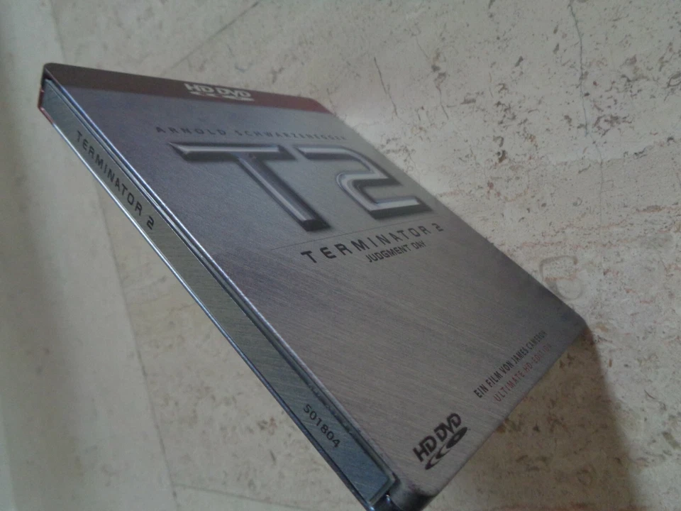 T2 Terminator 2 Judgment Day HD-DVD SteelBook *RARE* OOP Schwarzenegger HDDVD - Image 4 of 4